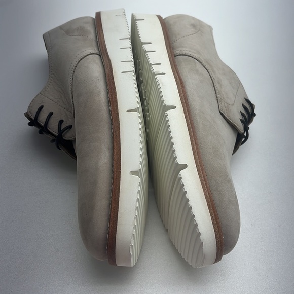 NEW Ariat Bartlett Nubuck Leather Lace Up Derby Loafer Rubber Vibram Sole 10 D - Picture 7 of 10